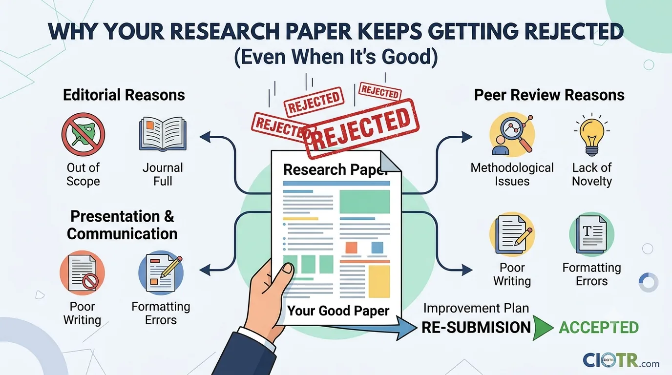 Why Your Research Paper Keeps Getting Rejected — Even When It's Good
